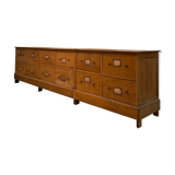 Old wooden workshop furniture