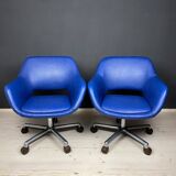 Set of mid-century office chairs by Stol Kamnik, Yugoslavia, 1980s Set of 2