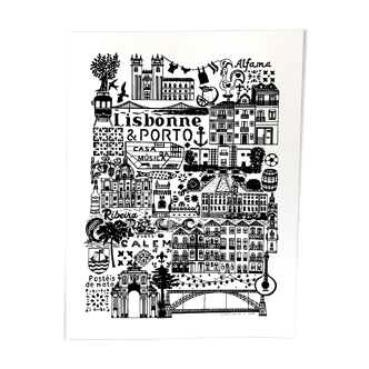 Sérigraphie Lisbonne/Porto