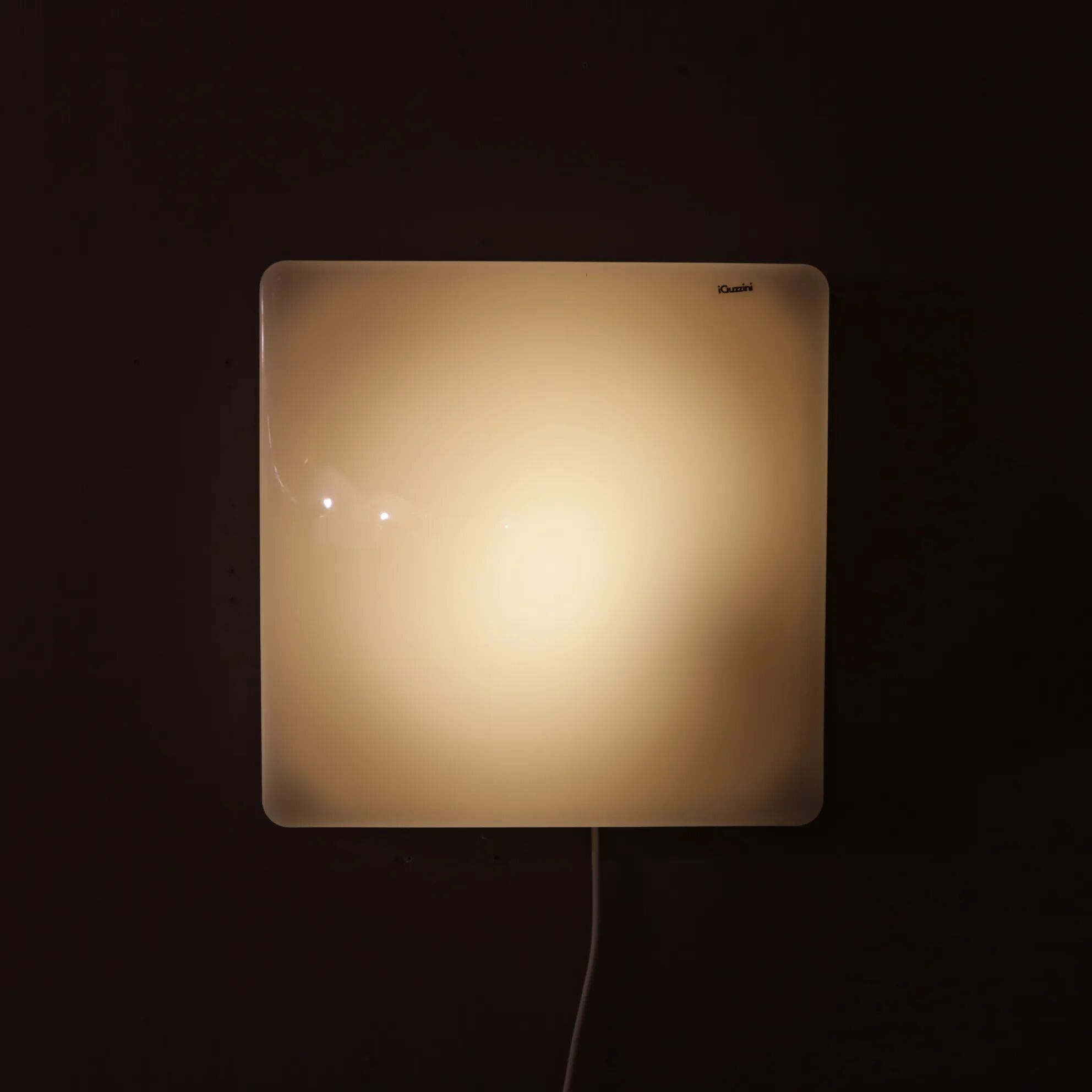 1970s "Dada" wall lamp by Harvey Guzzini for iGuzzini, Italy.