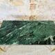 Coffee table in green marble and brass circa 50/60