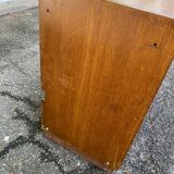 Scandinavian wooden shelf from the 70s and 60s