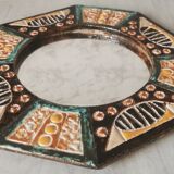 Art ceramic mirror