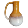Two-Tone Ceramic Stoneware Carafe Pitcher - Vintage Design