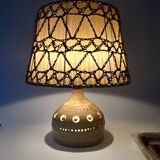 Ceramic table lamp by Georges Pelletier, 1970