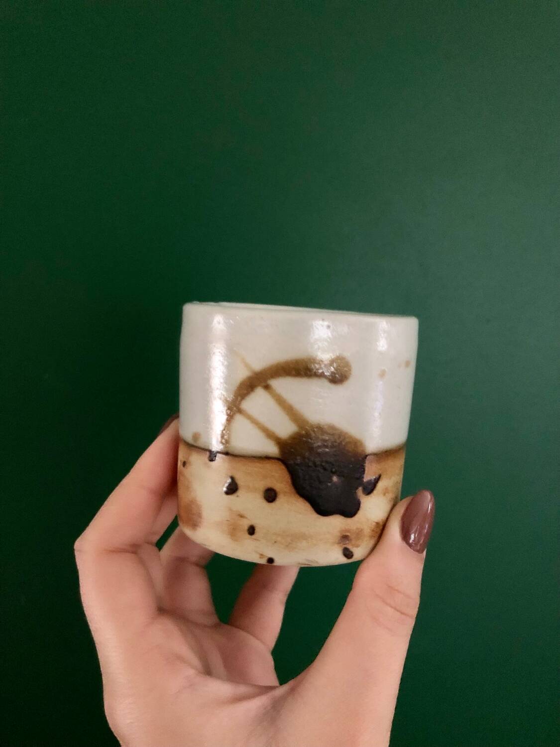 Coffee glass from La Colombe