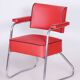 Restored Bauhaus Armchair, Mauser, G. Rohde, Chrome, Leather, Germany, 1930s