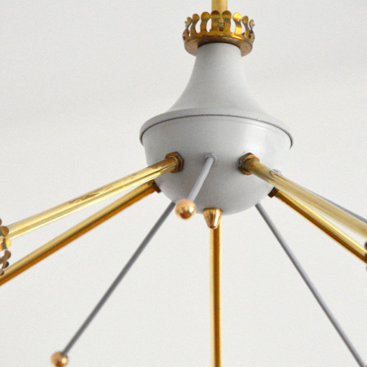 Lustre Spoutnik / Space age / Design Italien 1950s