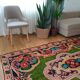 Tapis floral tissé à la main Roumanie 244x165cm