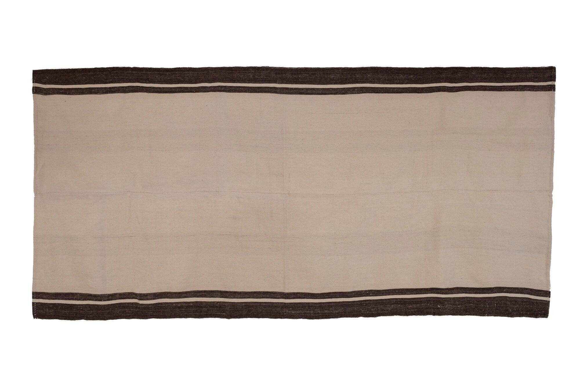 Vintage Turkish hemp rug 160x332 cm