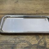 Small rectangular and beaded silver metal top