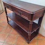 Louis Philippe mahogany console