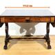 Table, bureau à volets en palissandre massif, époque Restauration, début XIXème