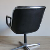 Charles Pollock leather armchair