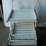 70s wooden folding dessert