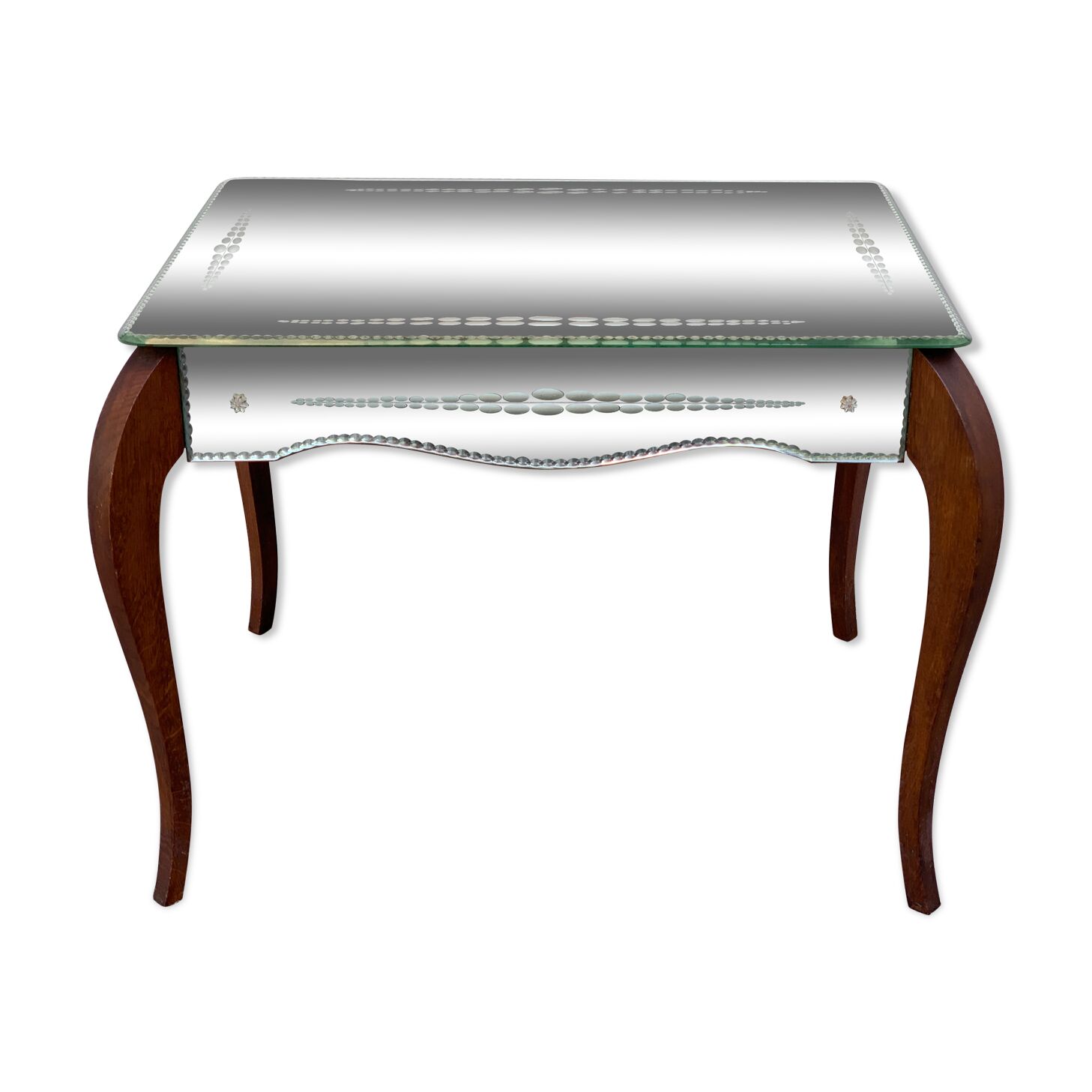 Mirror coffee table, 1950