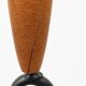 Chandelier Candelabre Mid-Century en Teck et Métal Noir – Design Danois