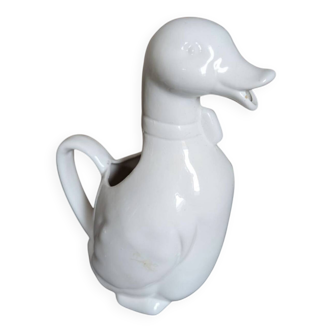 White duck pitcher