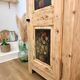 Solid wood cupboard