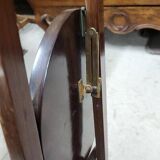 Folding mahogany cake stand