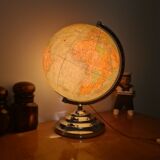 Vintage Globe Earth Perrina 1950-60 bright (Glass - chrome)
