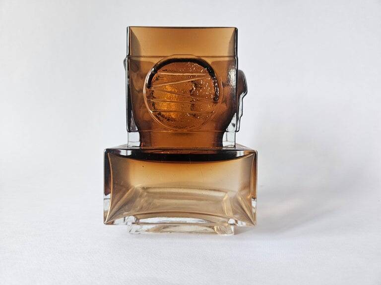 Mid-Century Vase designed by Pentti Sarpaneva, Oy Kumela, Turun Hopea, Finland, 1960s