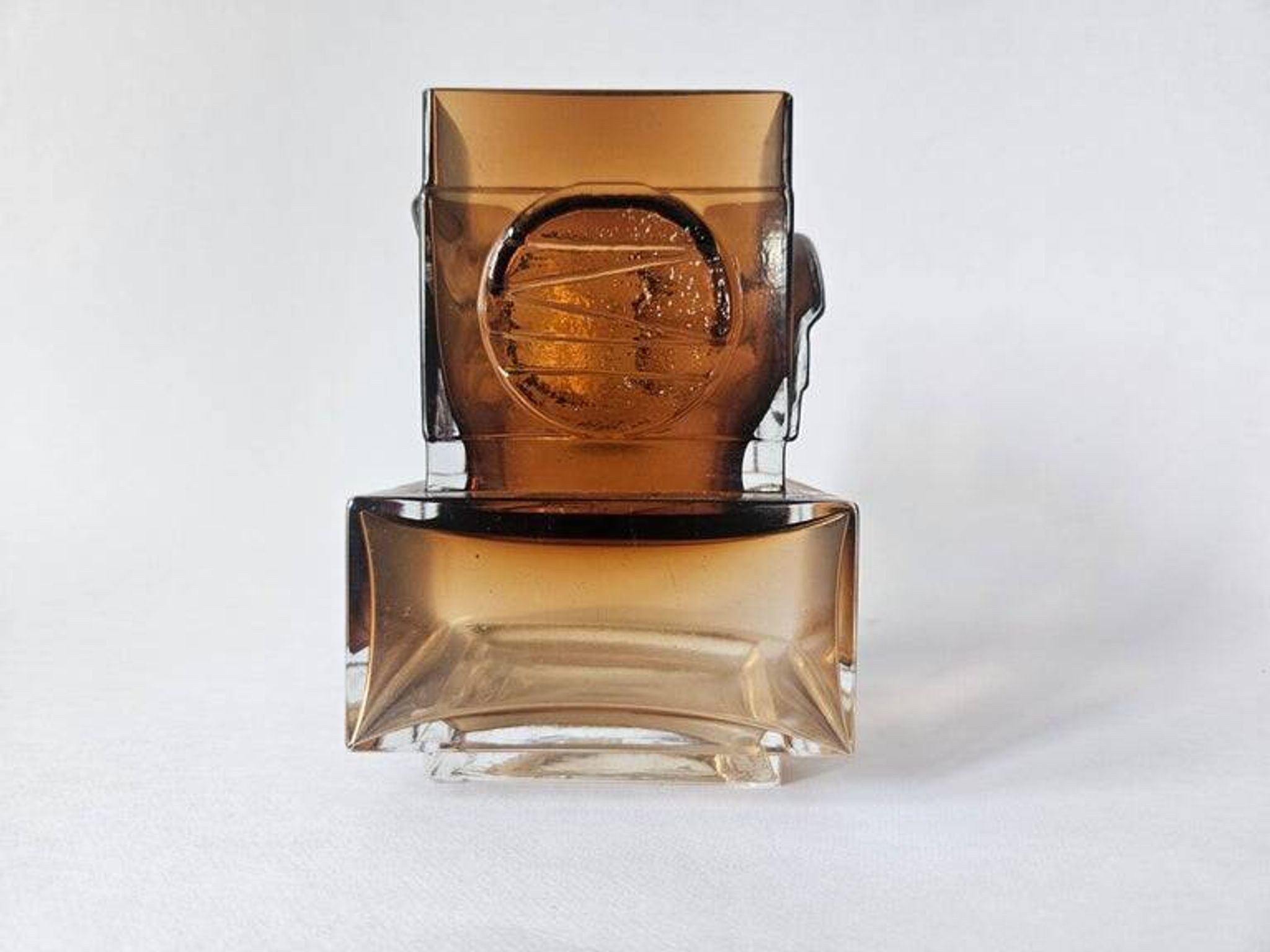Mid-Century Vase designed by Pentti Sarpaneva, Oy Kumela, Turun Hopea, Finland, 1960s
