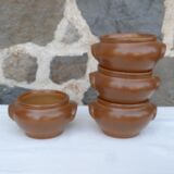 Ceramic onion soup set