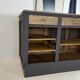 Comptoir de commerce en pin idéal en îlot central