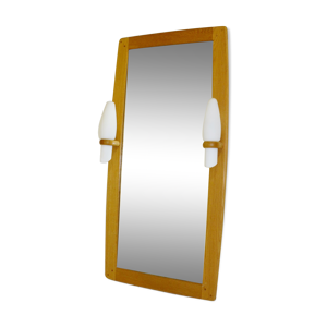 Miroir en chêne massif