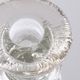Vintage set of 2 glass candlesticks design by staffan gellerstedt 1960s
