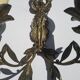 Paire d'appliques en bronze doré style Empire