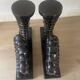 vintage sculptural bookends, ram's horns