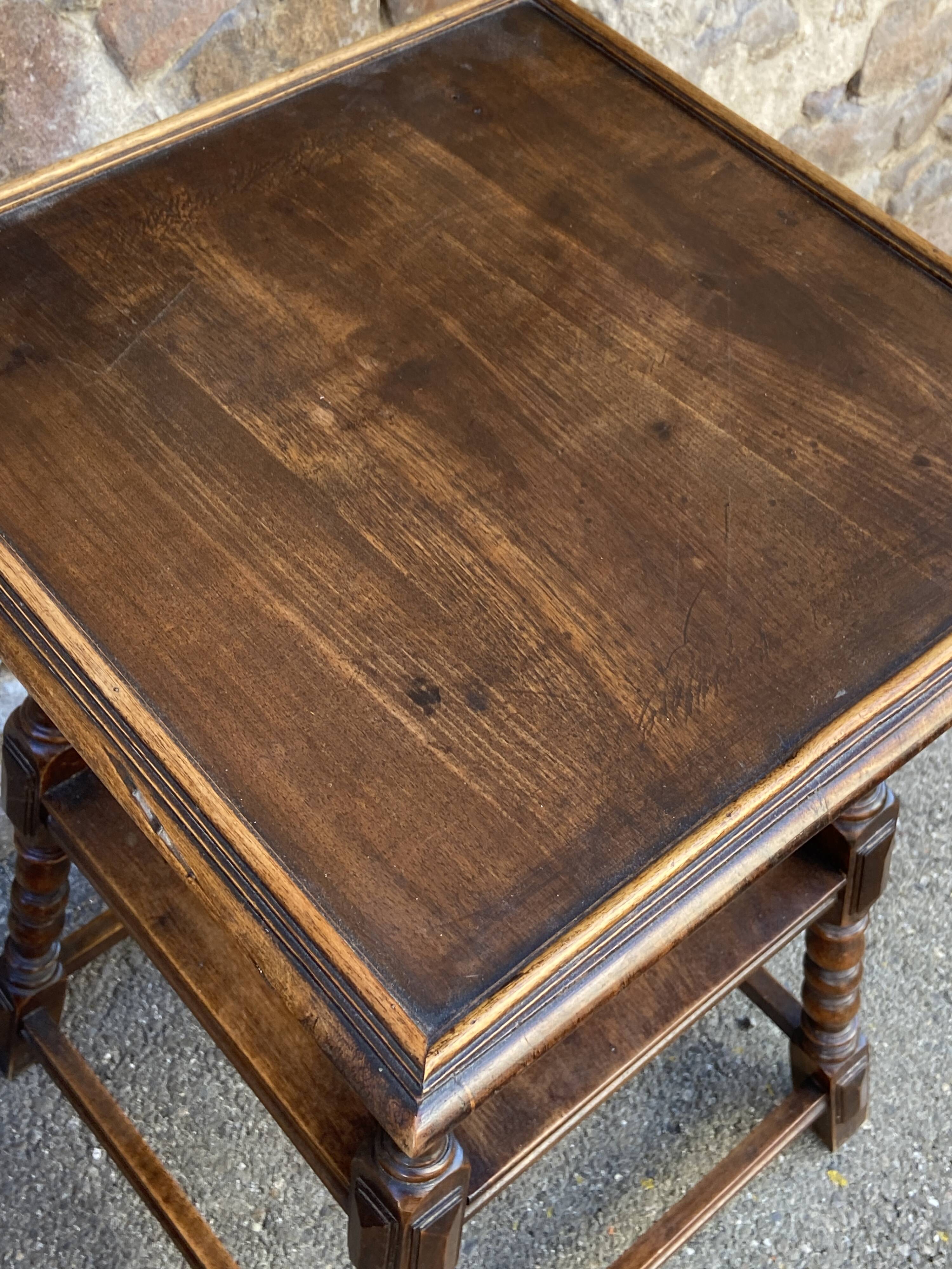 Art Deco 1930 Walnut Bench