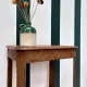 Art Deco side table in wood