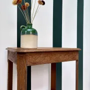 Art Deco side table in wood