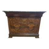 Commode Louis Philippe en noyer