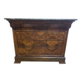 Commode Louis Philippe en noyer