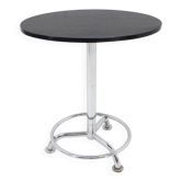 Table en chrome Bauhaus rare par Robert Slezak, années 1930