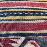 Vintage turkish kilim cushion cover, 30 x 50 cm
