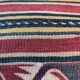 Vintage turkish kilim cushion cover, 30 x 50 cm