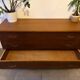 Long vintage teak sideboard