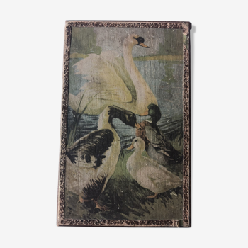 Puzzle ancien en bois