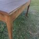 Old oak farmhouse table