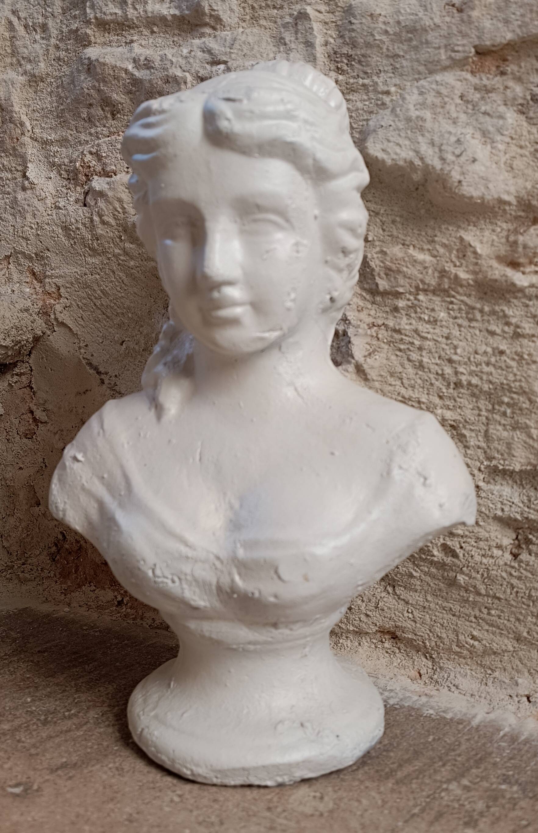 Bust of a young woman