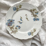 Low Limoges porcelain compote dish