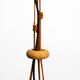 1970s cork ceiling lamp by M-Design | by Willhelm Zanoth and Ingo Maurer