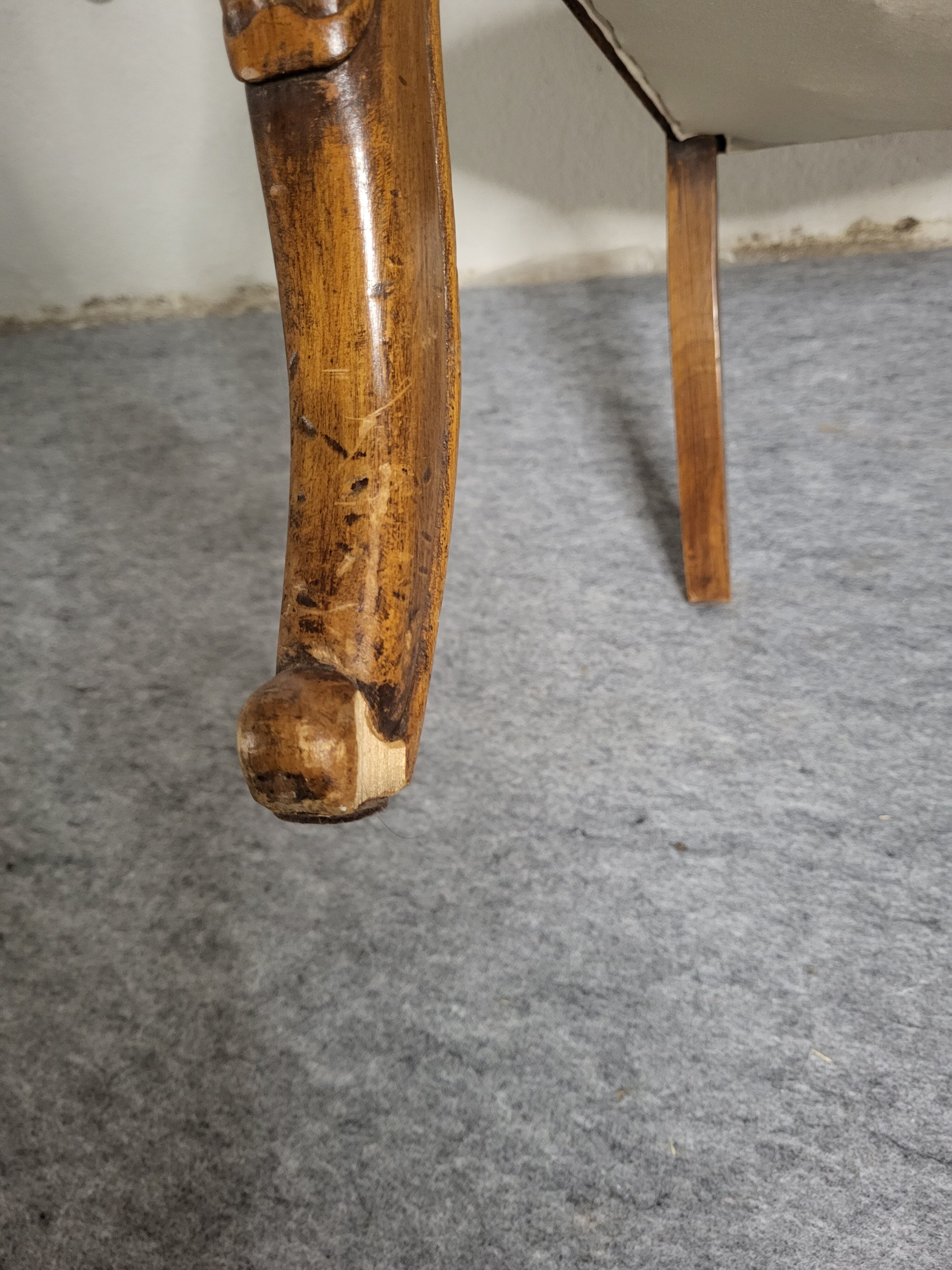 Pair of Louis Philippe XIXeme lacrosse armchairs
