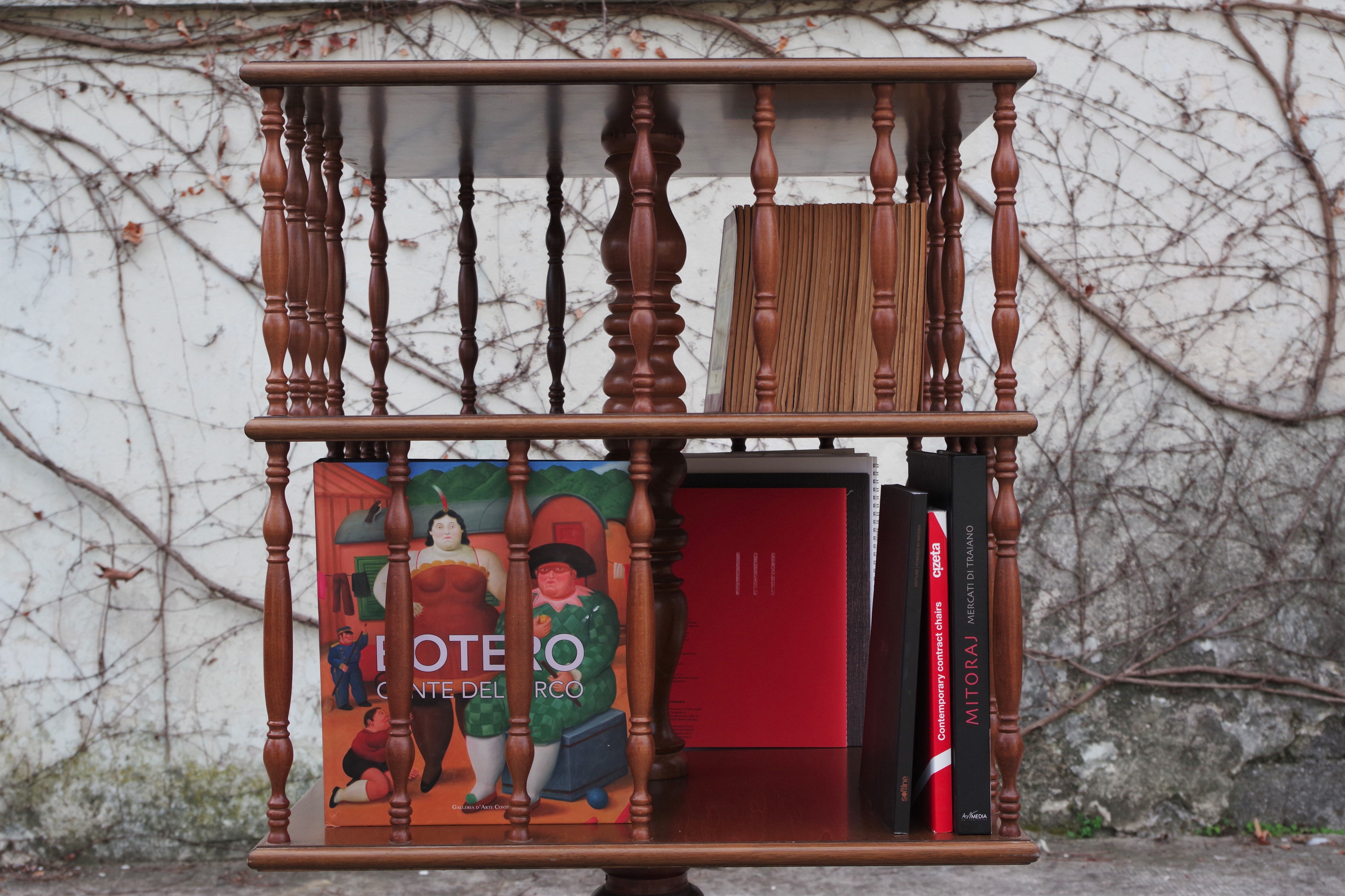 Beech revolving library, 1950