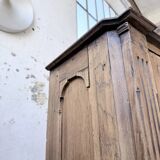Enfilade display cabinet, solid oak, 1920.